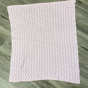 Pink Chenille Blanket